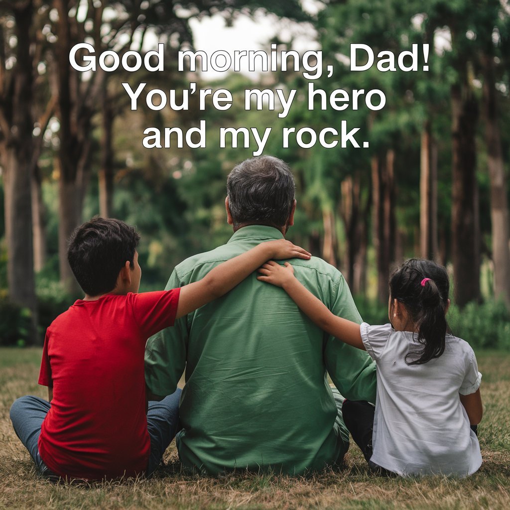 good morning messages for dad