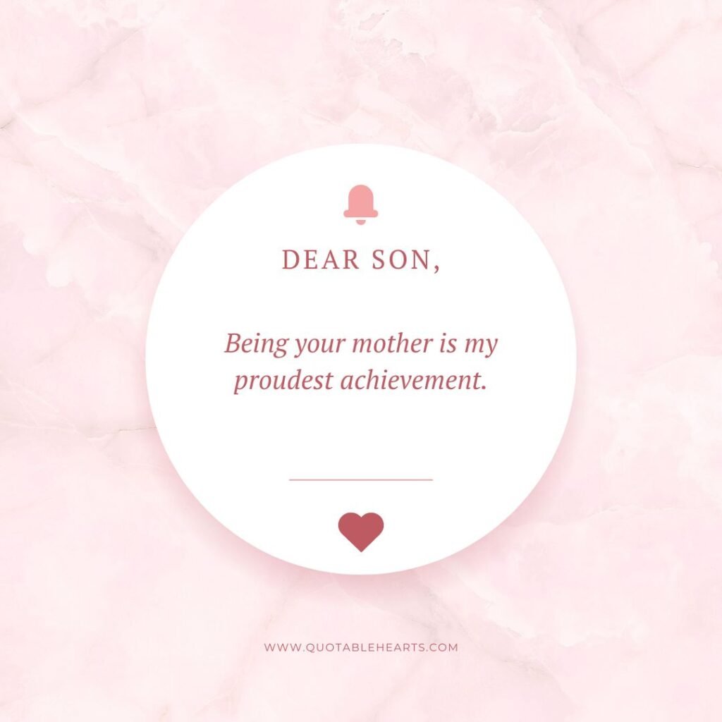 quotes for son from mother