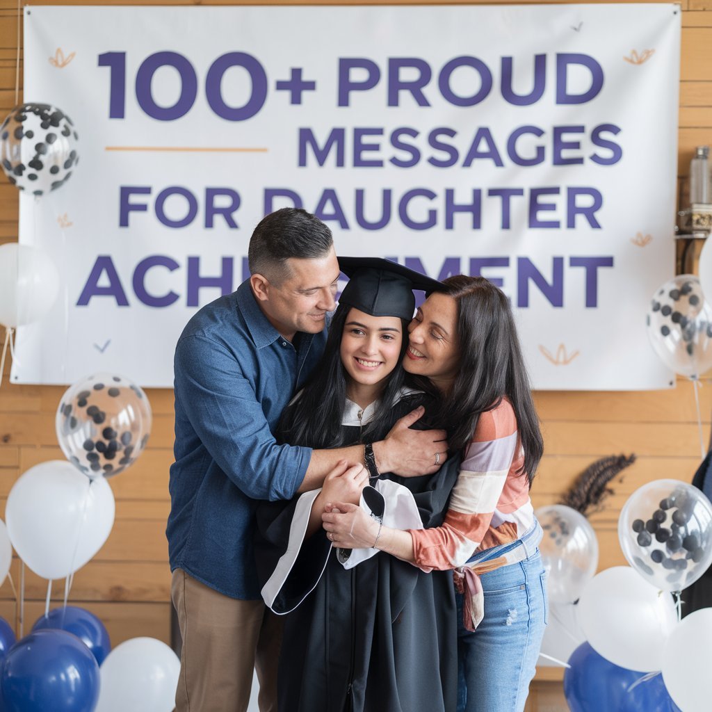 proud message for daughter achievement