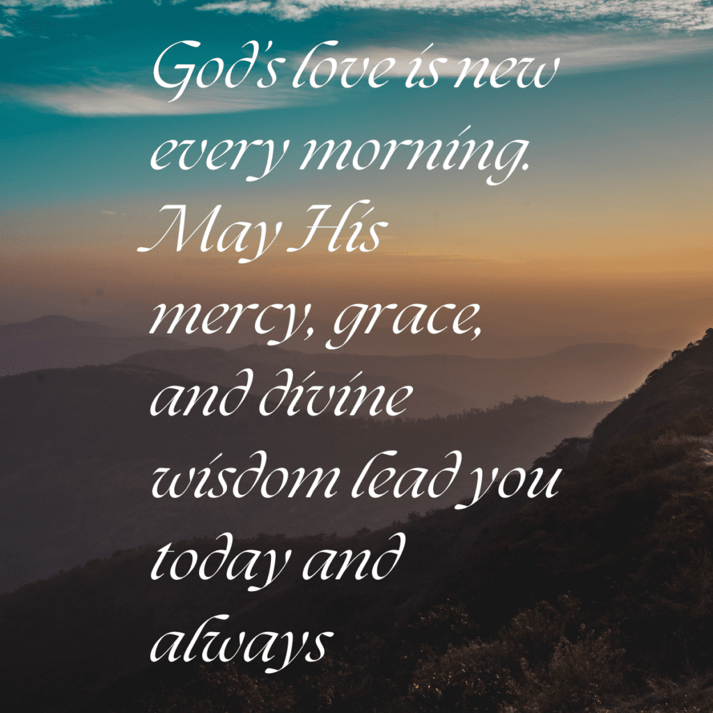 spiritual good morning messages
