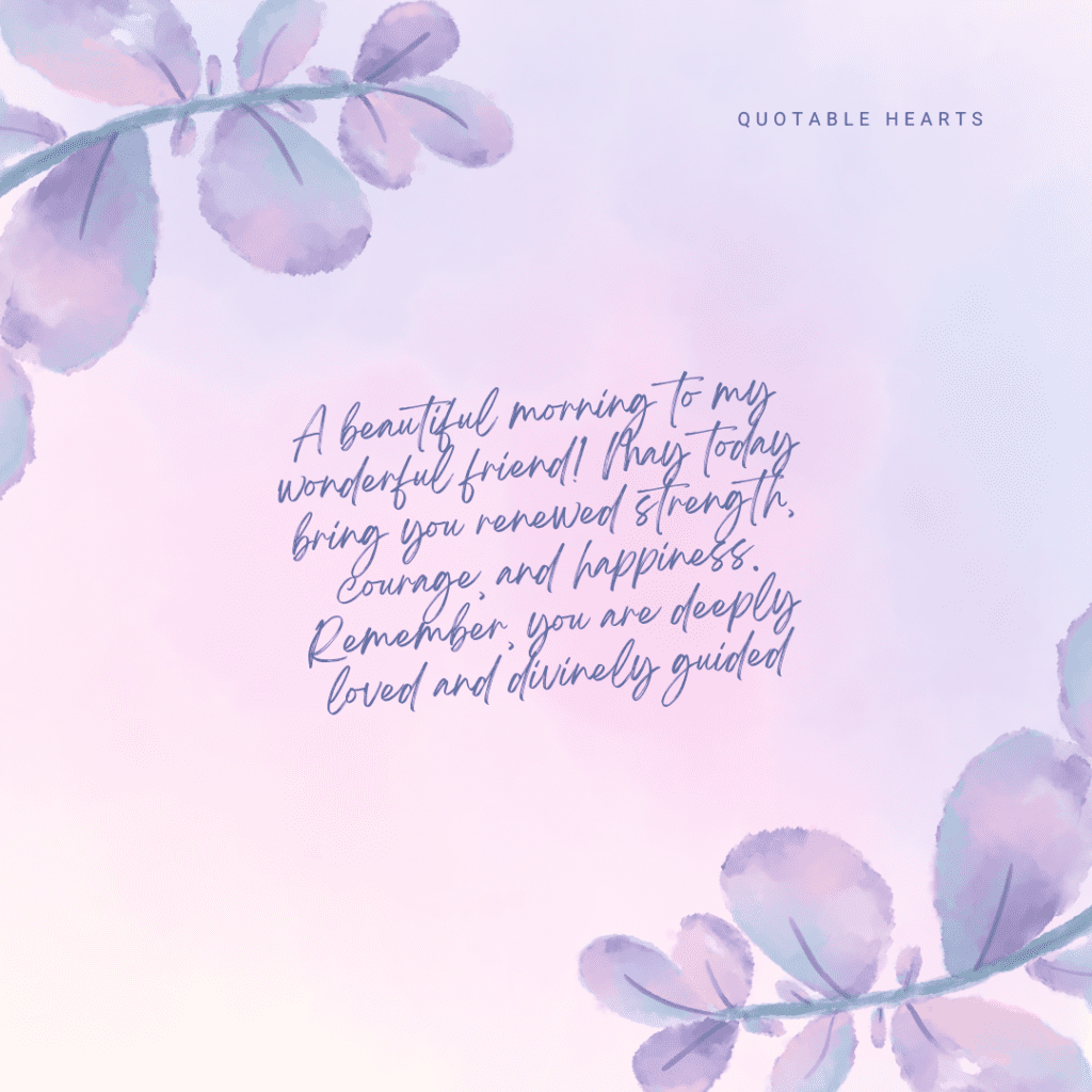 spiritual good morning messages