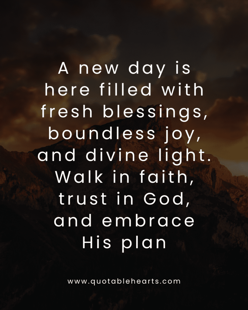 spiritual good morning messages