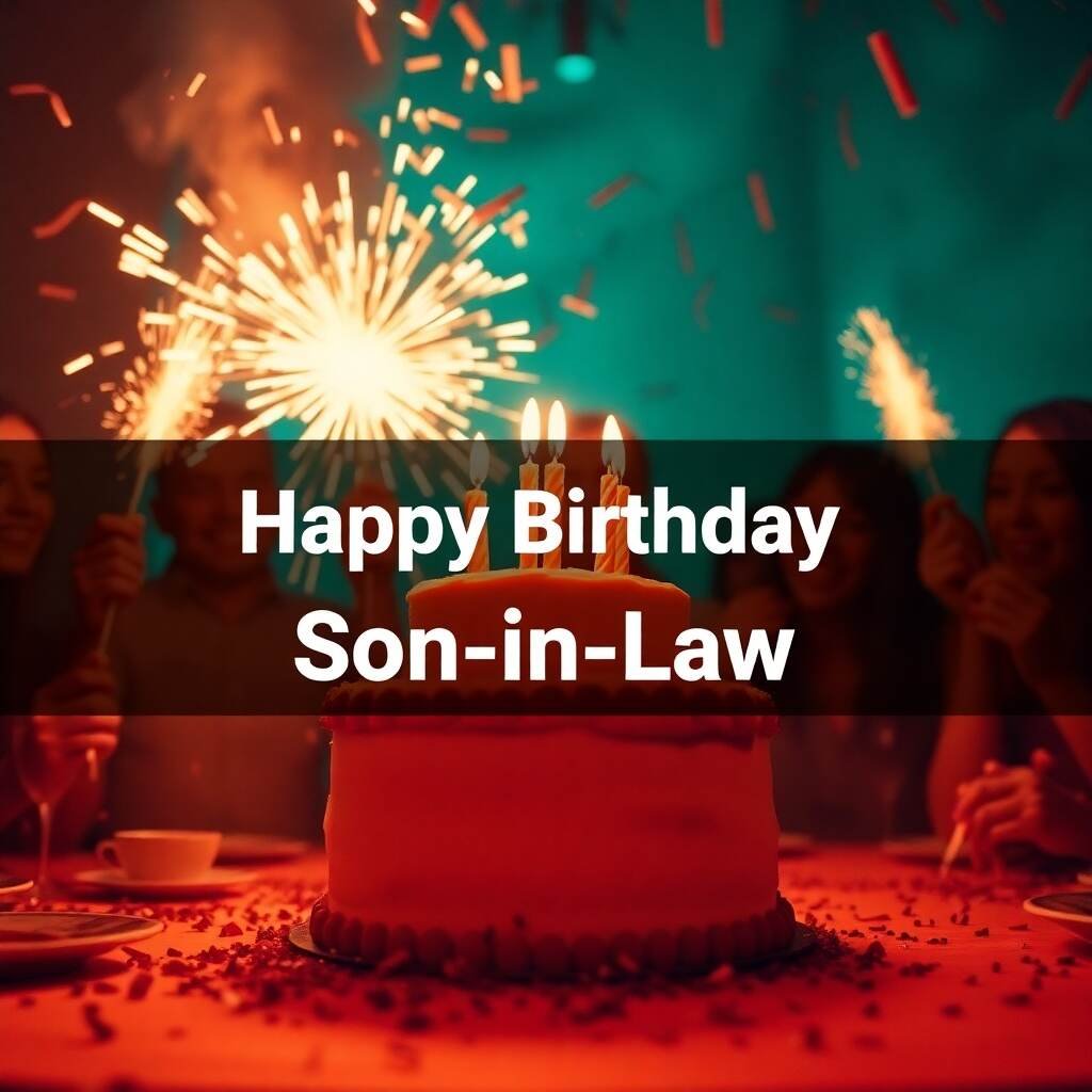 50+ Heartfelt Son in Law Birthday Pictures 8 son in law birthday pictures