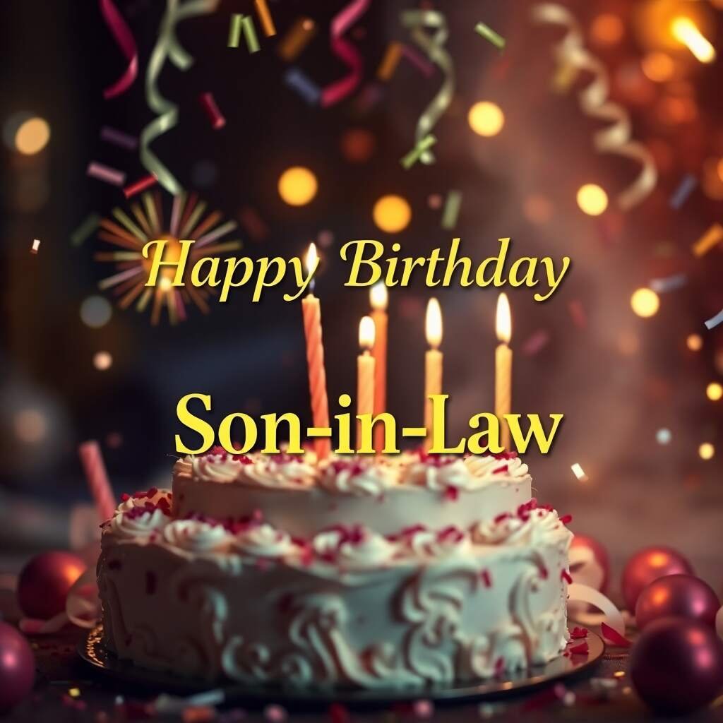 50+ Heartfelt Son in Law Birthday Pictures 9 son in law birthday pictures