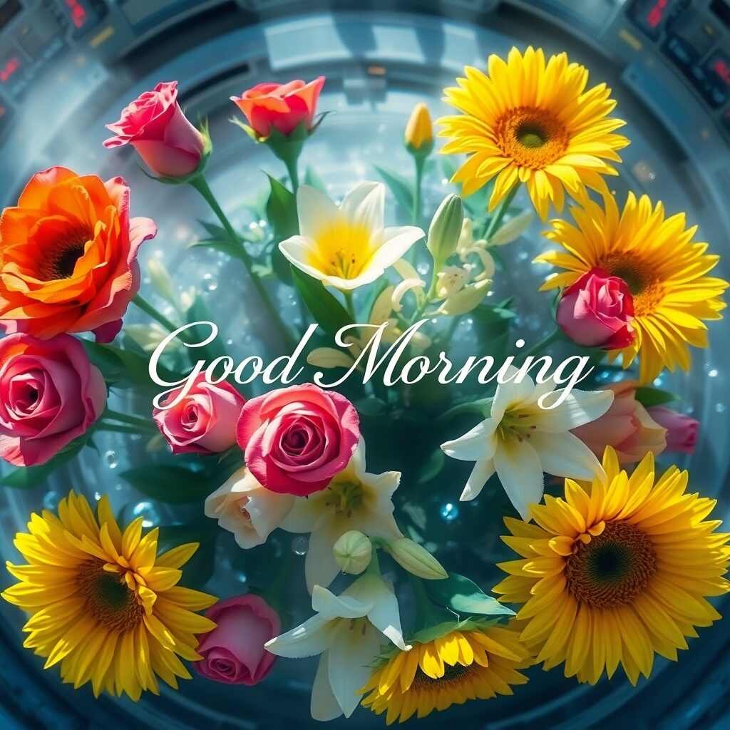 Good Morning Images Flower Beautiful Floral Greetings 5 good morning images flower