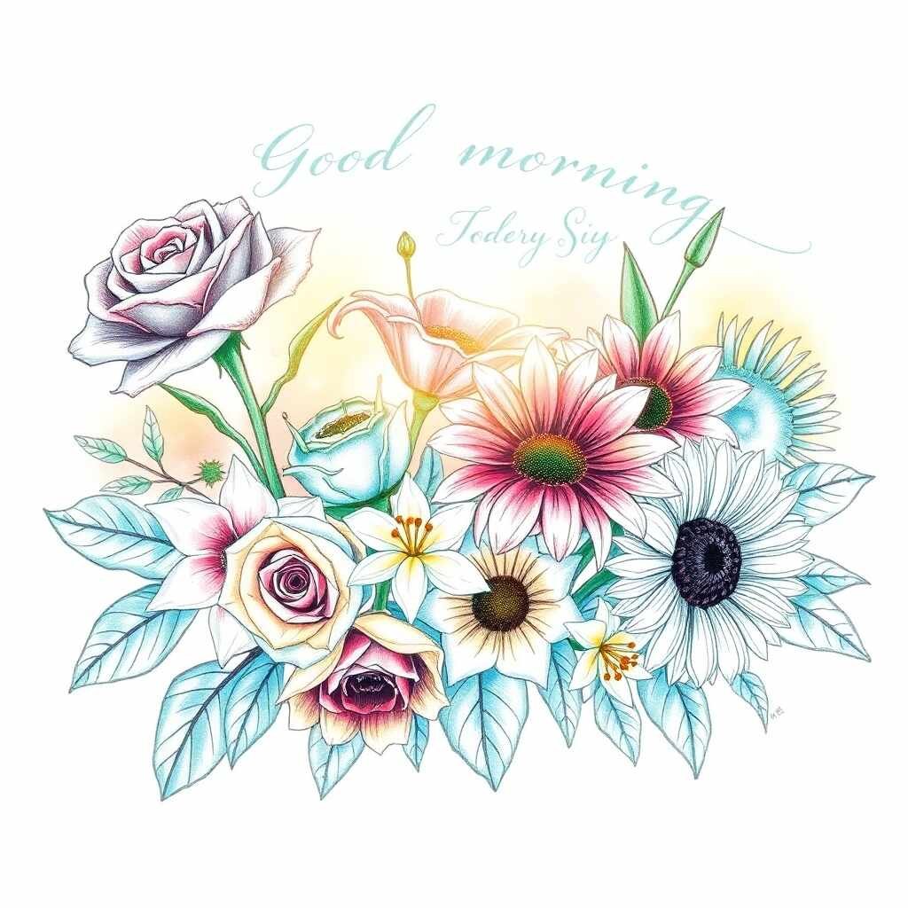 Good Morning Images Flower Beautiful Floral Greetings 6 good morning images flower