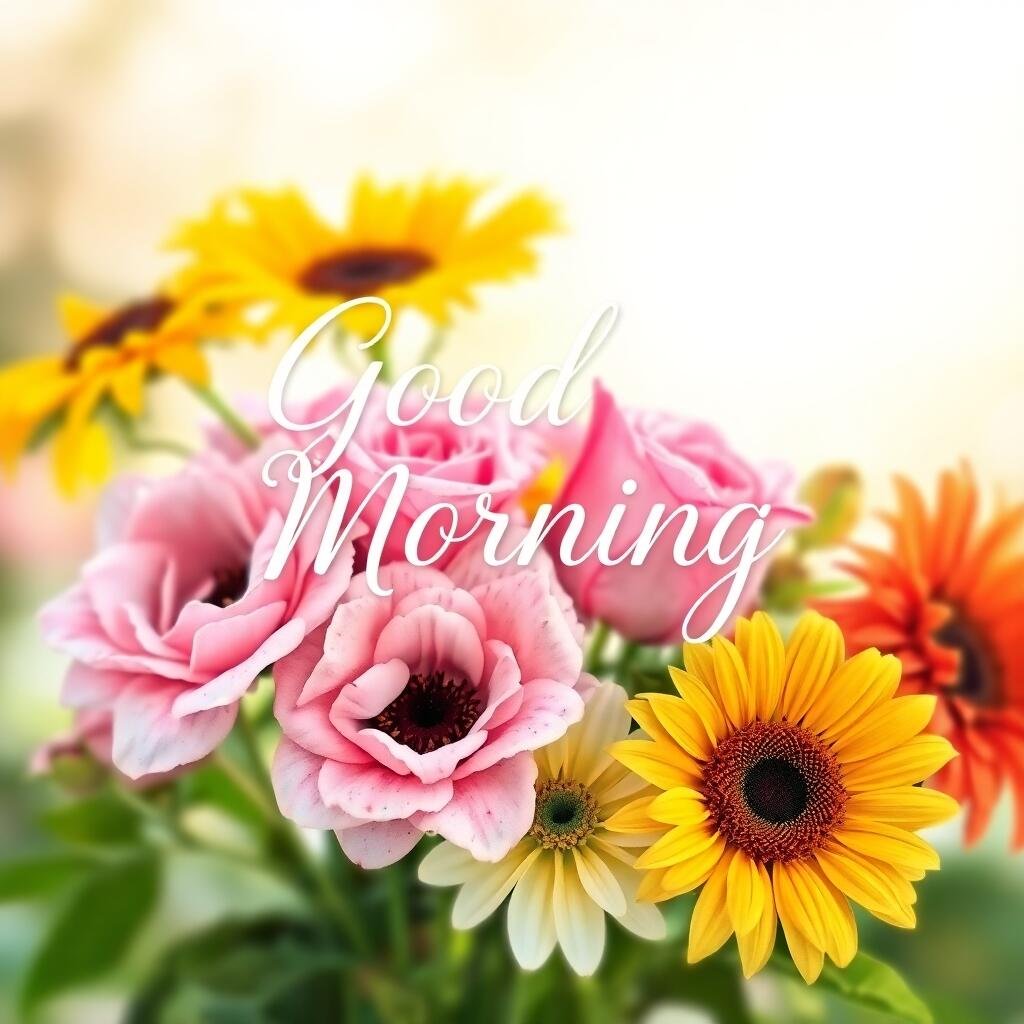Good Morning Images Flower Beautiful Floral Greetings 7 good morning images flower