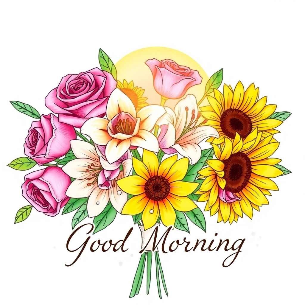 Good Morning Images Flower Beautiful Floral Greetings 10 good morning images flower