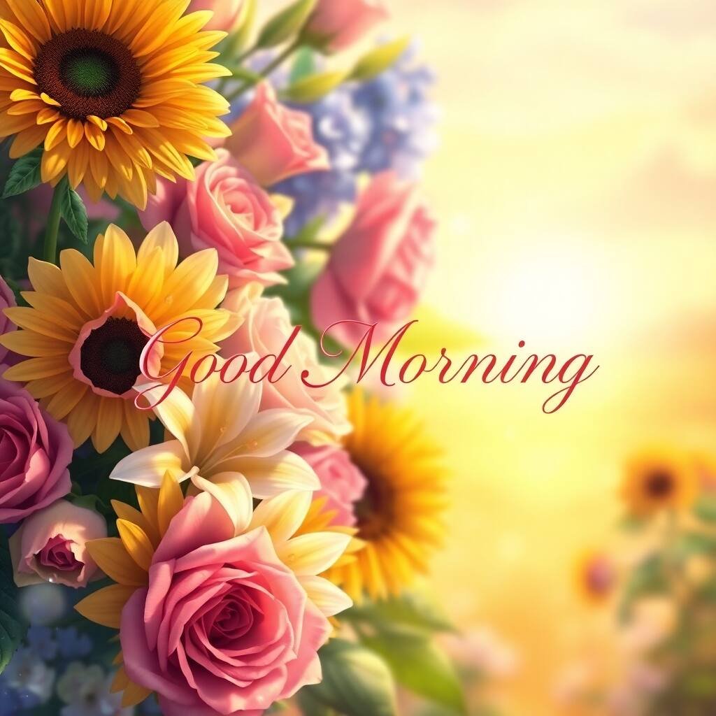 Good Morning Images Flower Beautiful Floral Greetings 15 good morning images flower
