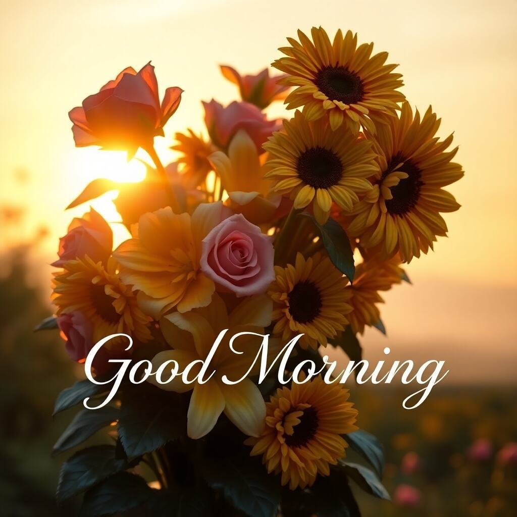 Good Morning Images Flower Beautiful Floral Greetings 4 good morning images flower