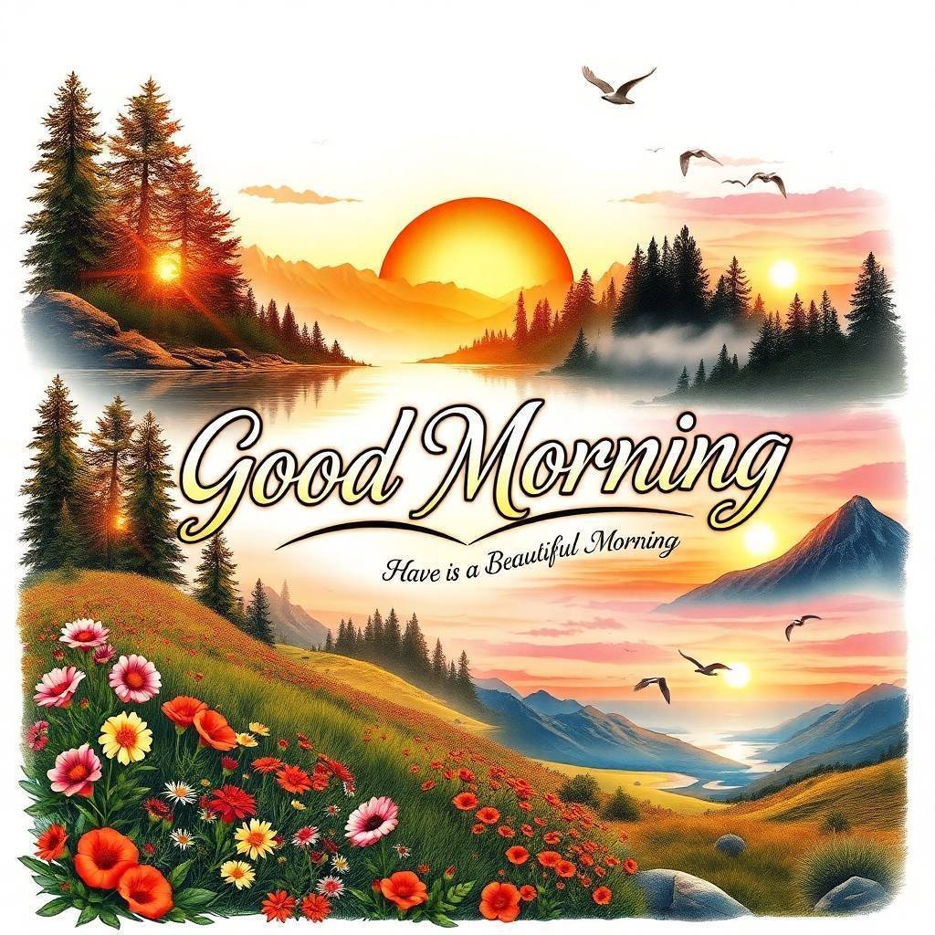 Beautiful Good Morning Images with Nature 16 good morning images with nature