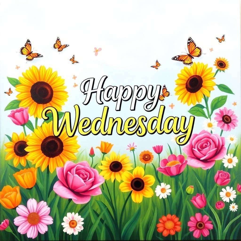 Heart touching Happy Wednesday Flower Images to Share 8 happy wednesday flower images