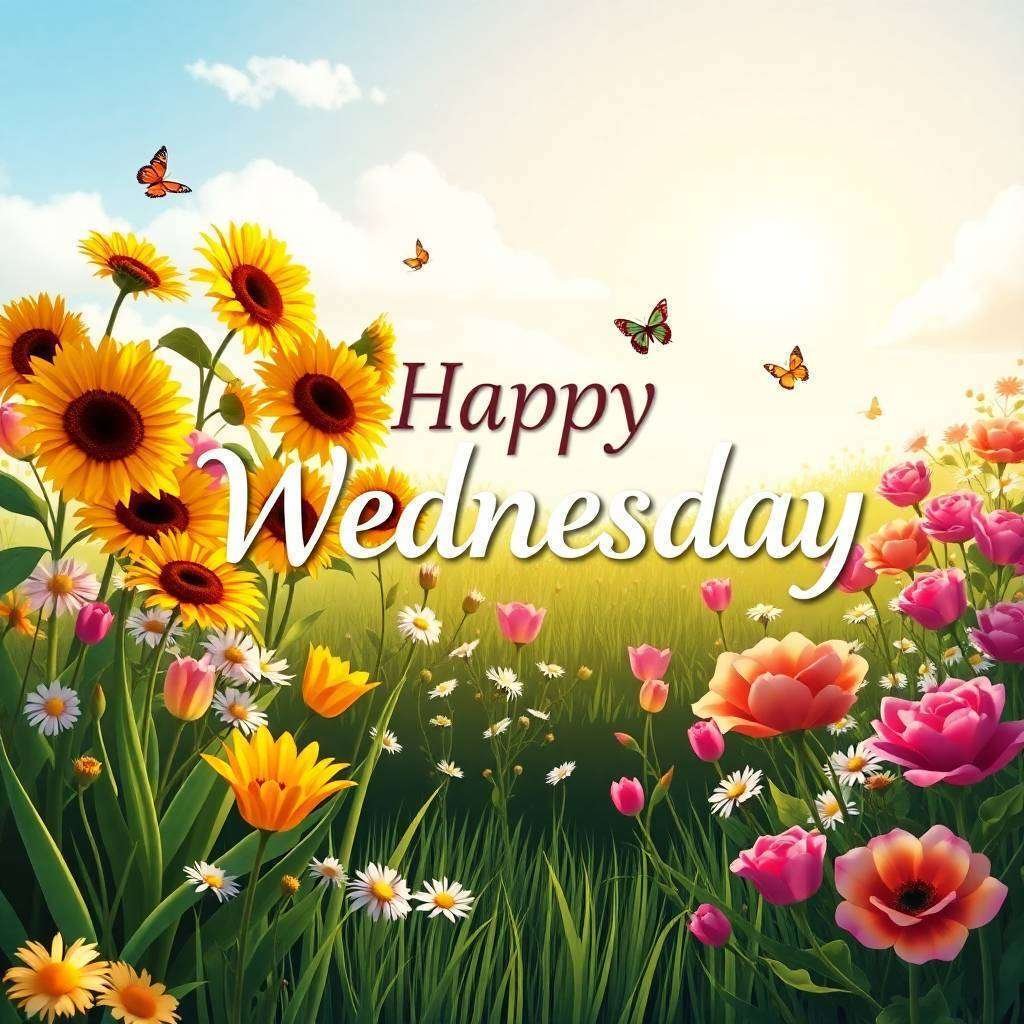 Heart touching Happy Wednesday Flower Images to Share 12 imageedit 21 7882243879 happy wednesday flower images