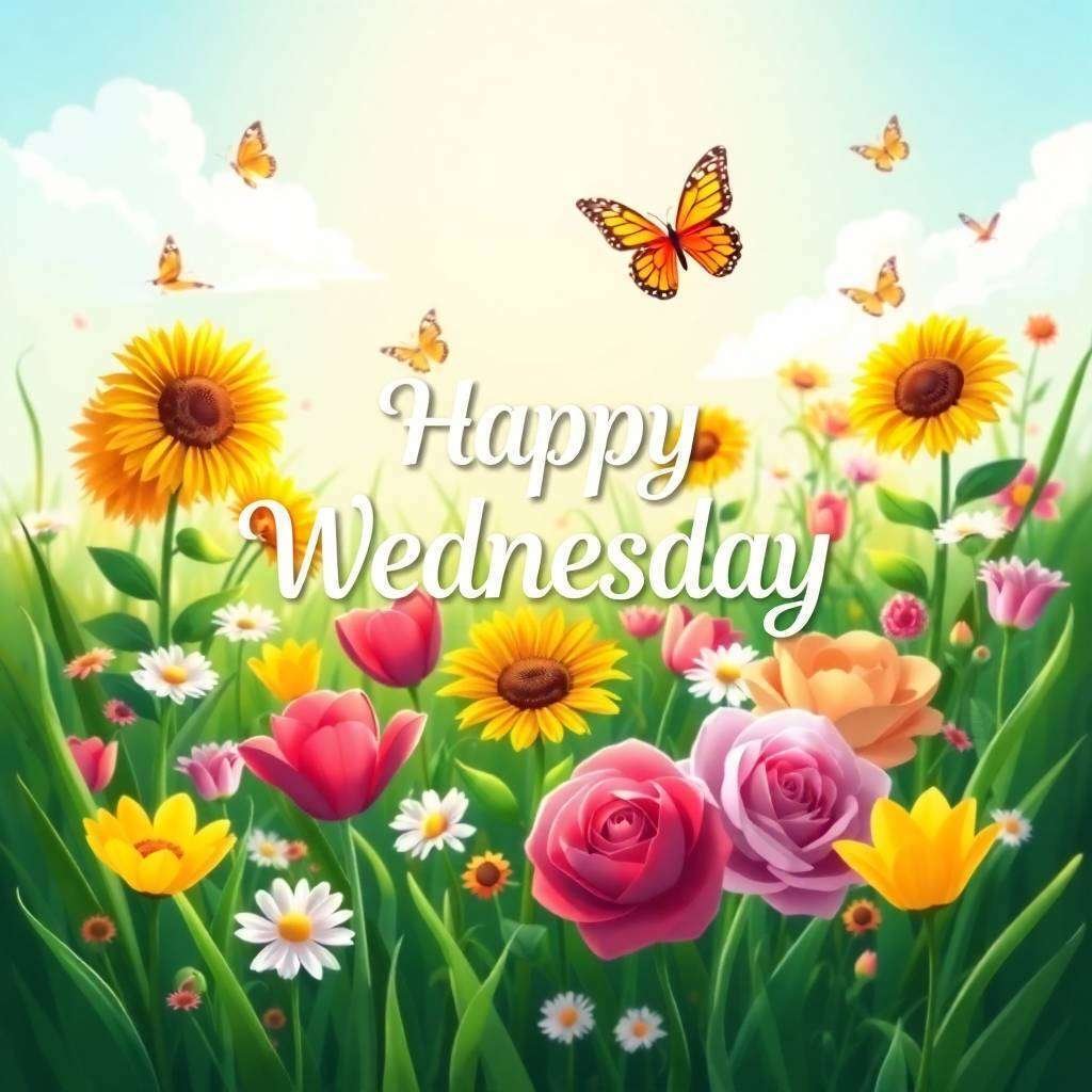 Heart touching Happy Wednesday Flower Images to Share 13 happy wednesday flower images