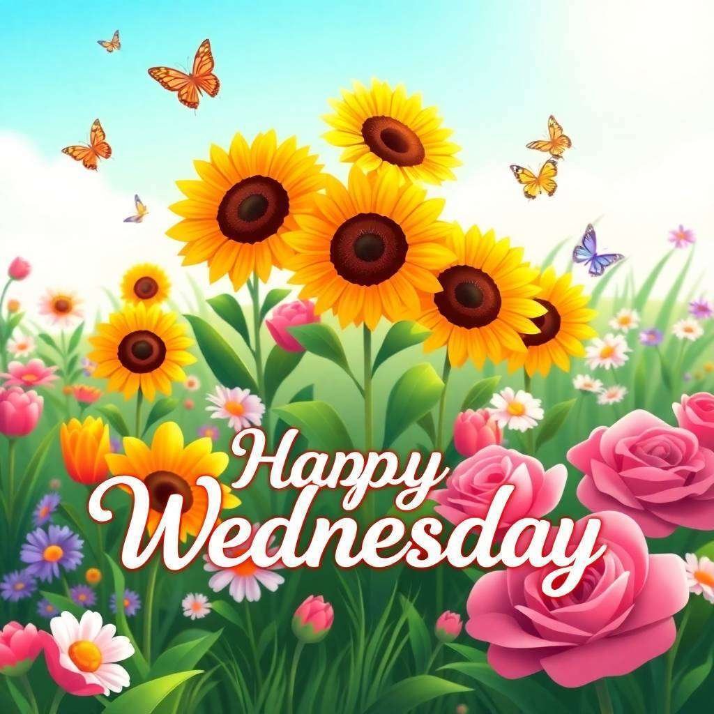 Heart touching Happy Wednesday Flower Images to Share 16 happy wednesday flower images