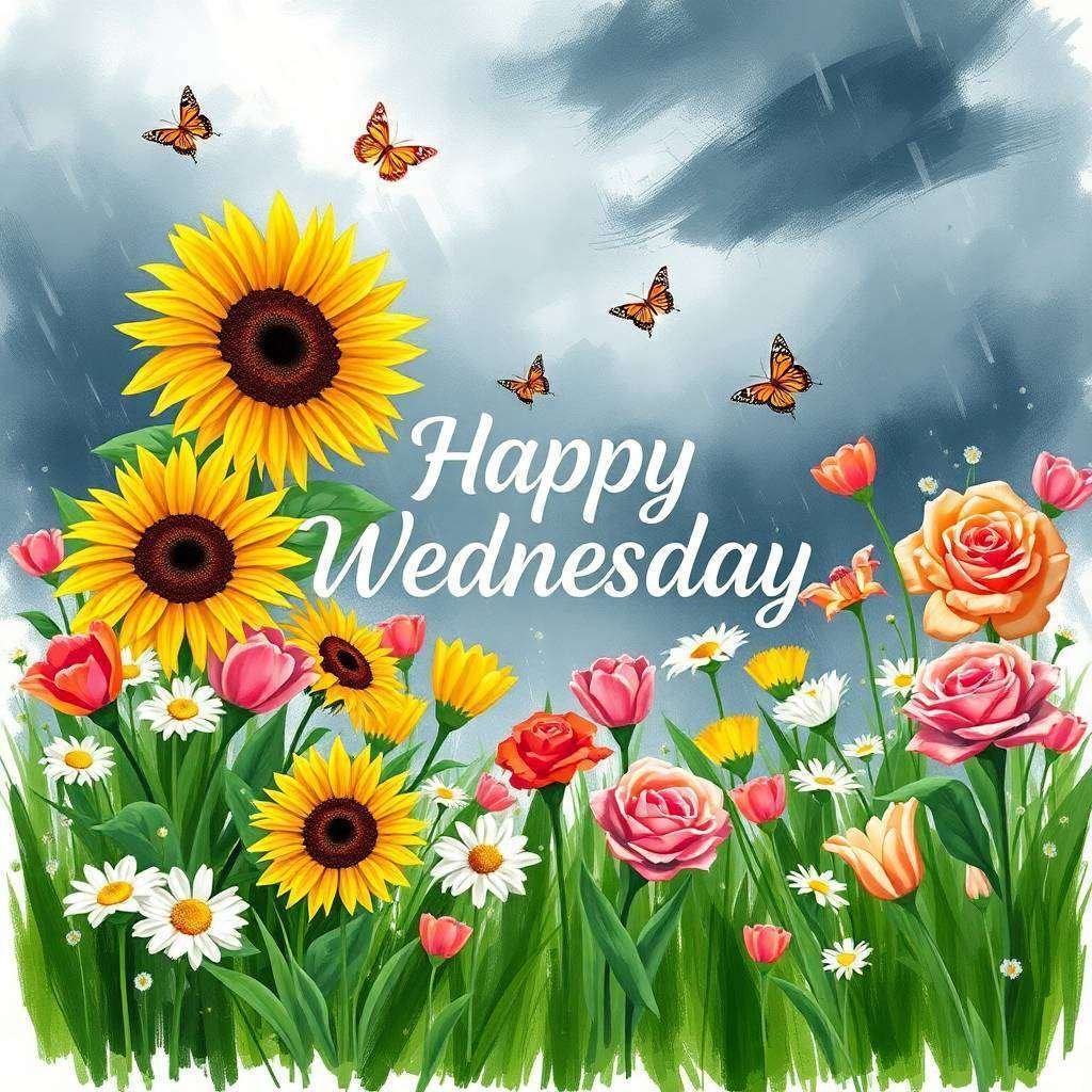Heart touching Happy Wednesday Flower Images to Share 21 happy wednesday flower images