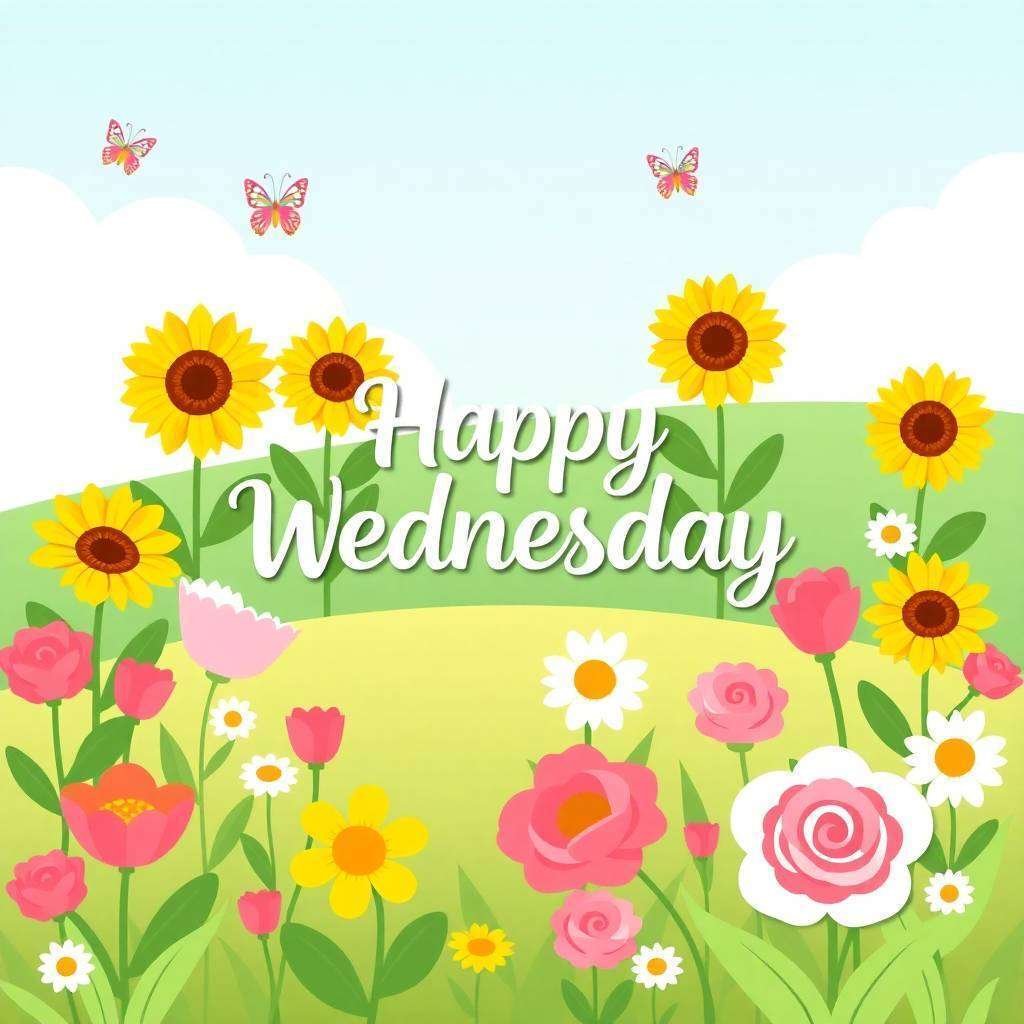 Heart touching Happy Wednesday Flower Images to Share 5 happy wednesday flower images