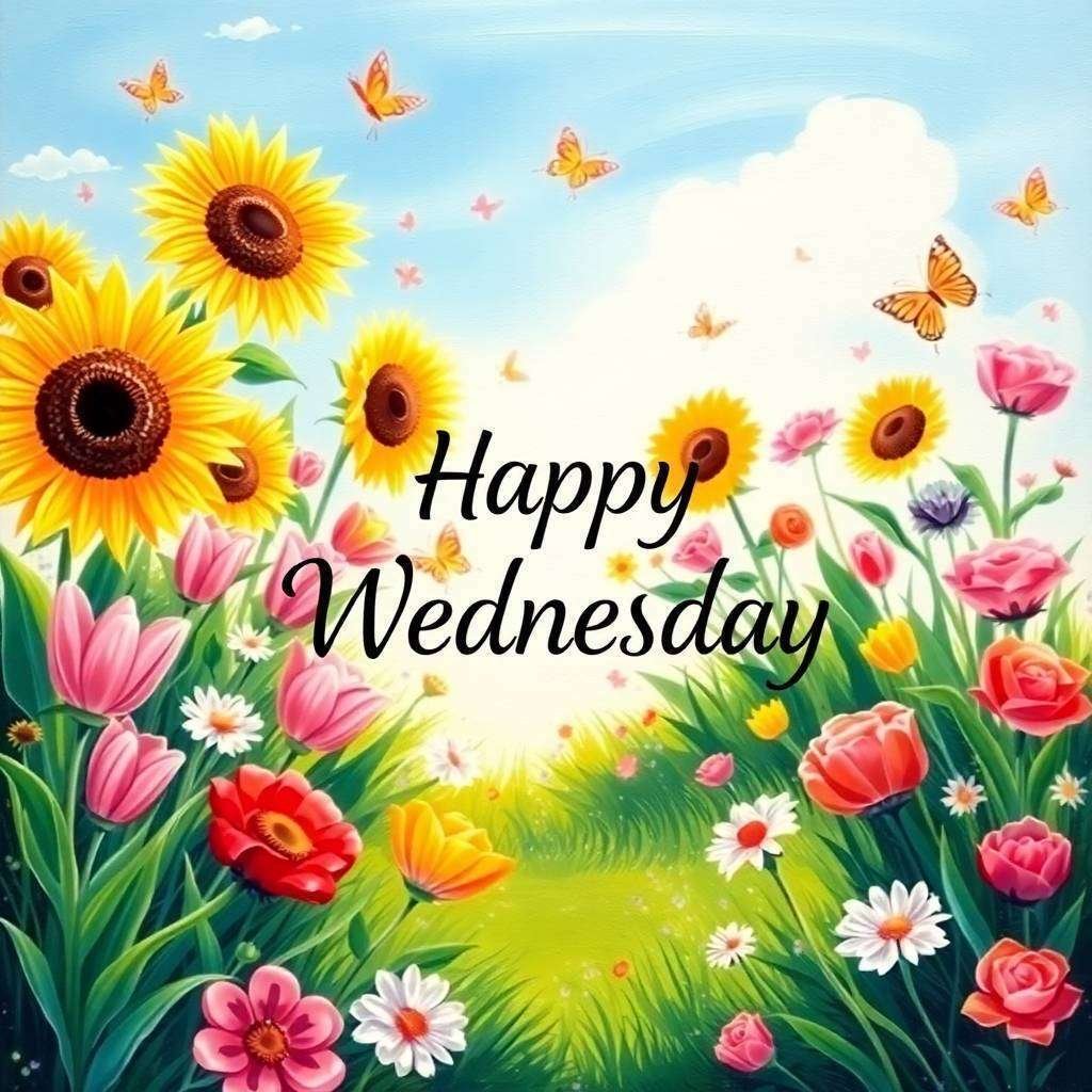 Heart touching Happy Wednesday Flower Images to Share 7 happy wednesday flower images