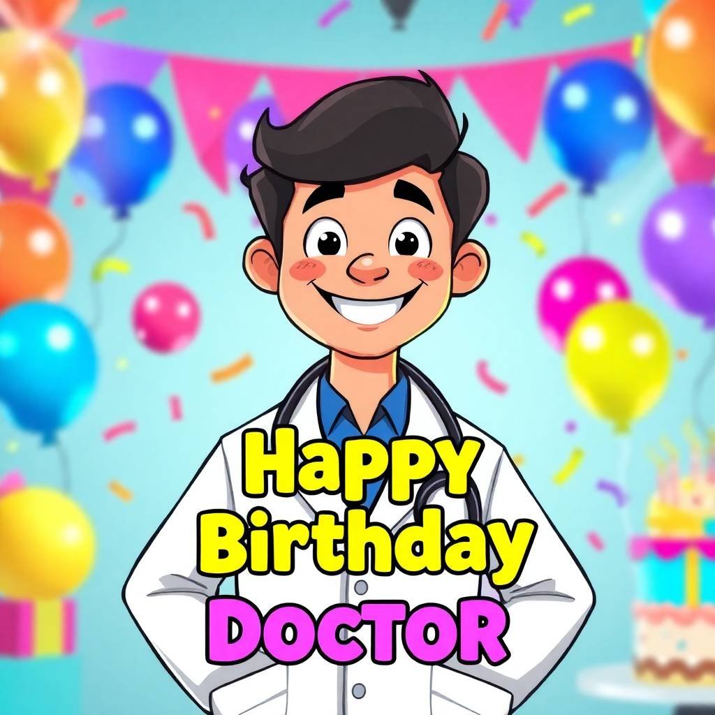birthday greetings to a doctor