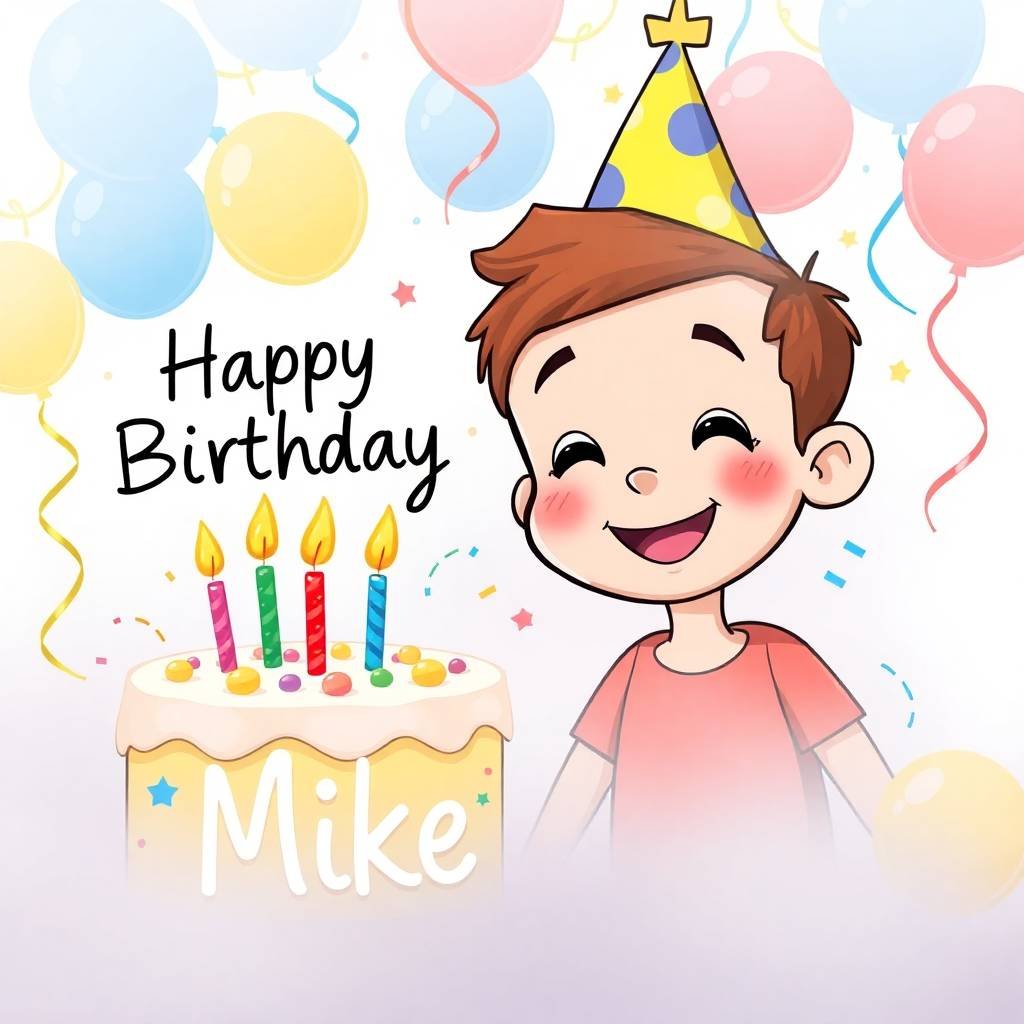 5 happy birthday mike