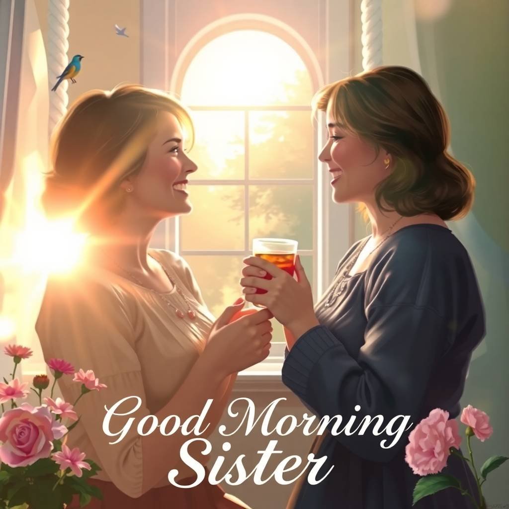 good morning sister images