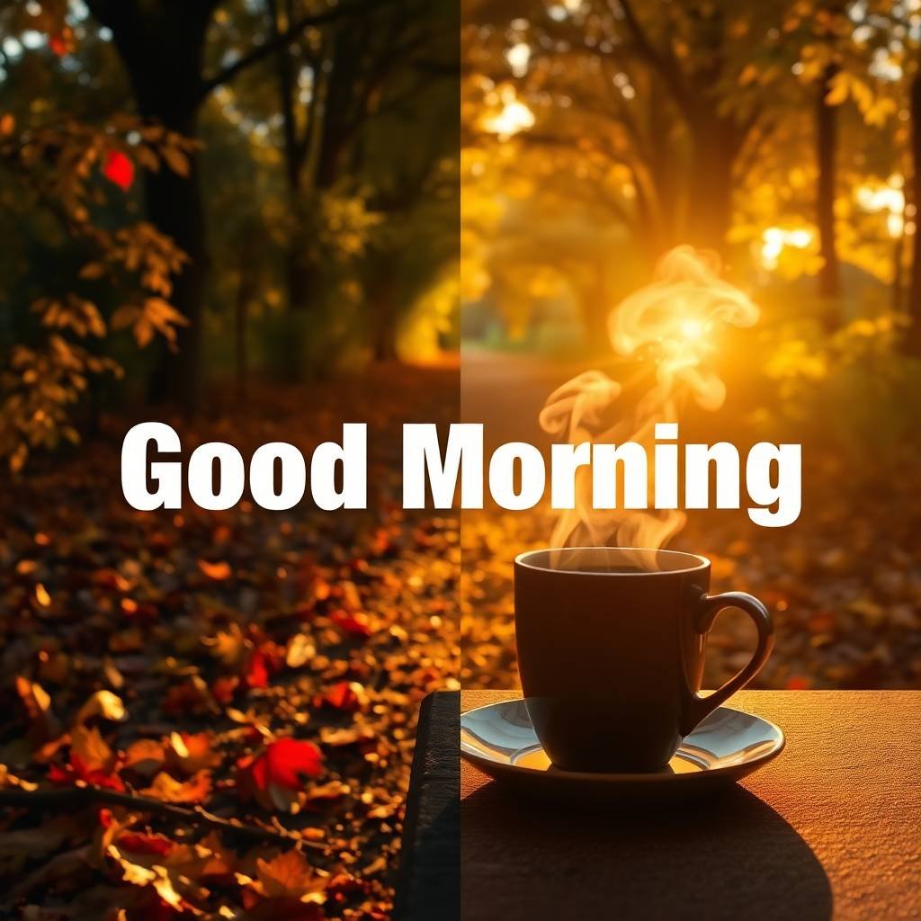 good morning fall images