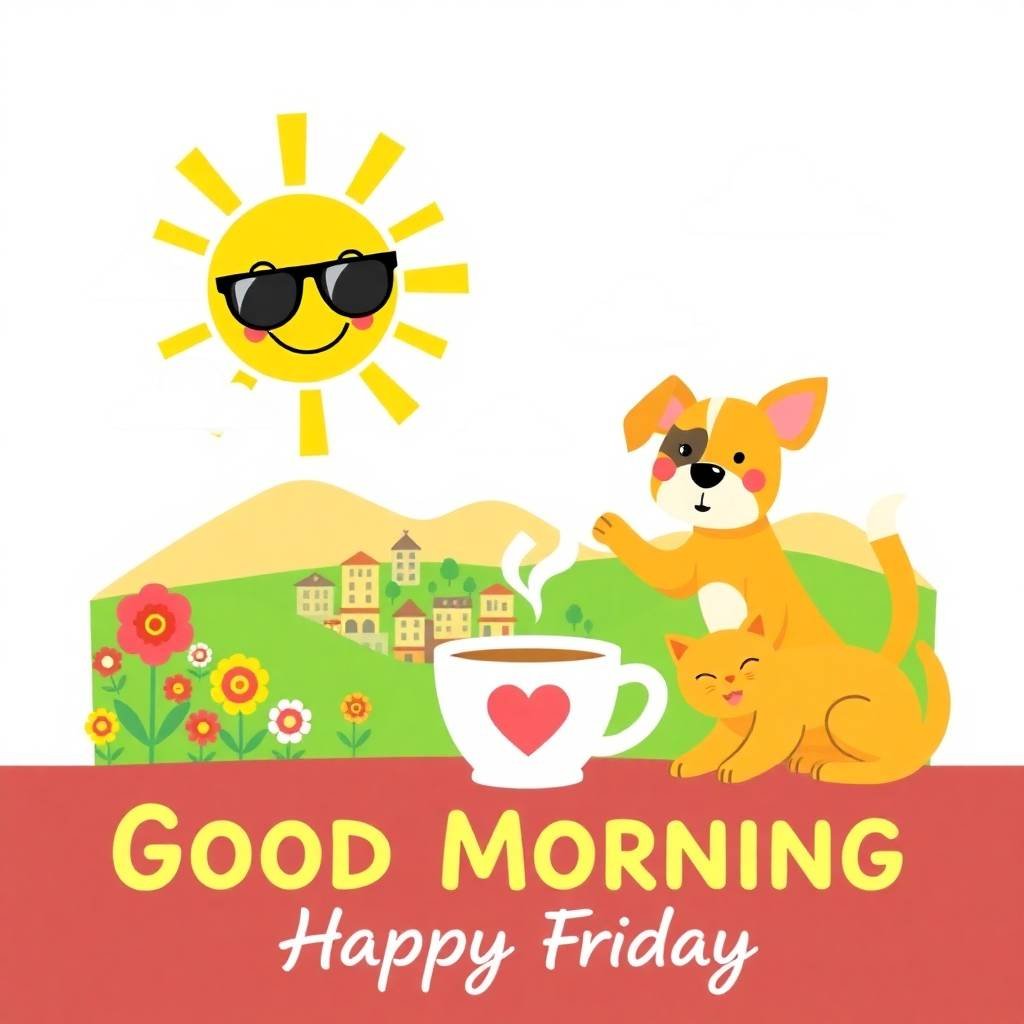 Good Morning Happy Friday Images to Share 23 Good Morning happy friday images