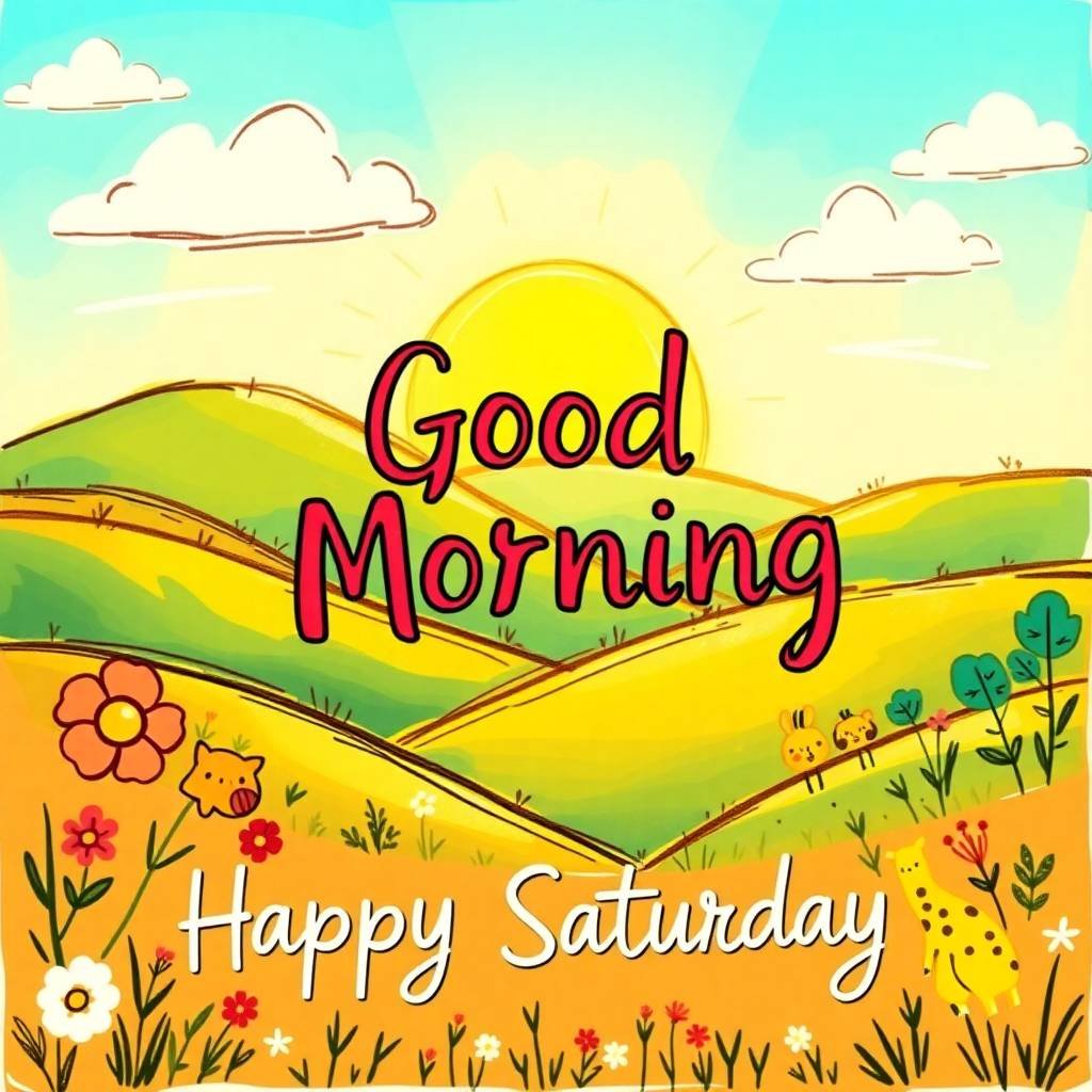 Brighten Up with Good Morning Happy Saturday Images 3 good morning happy saturday images