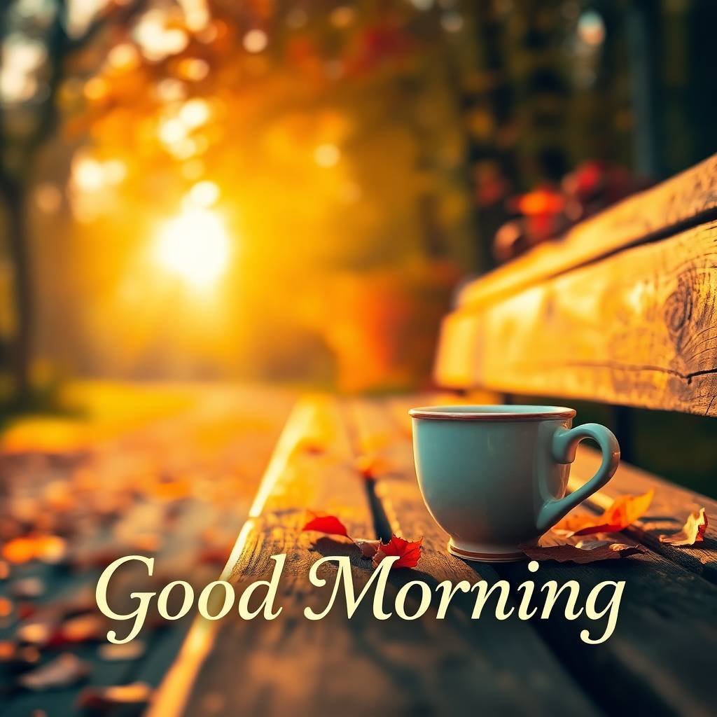 good morning fall images