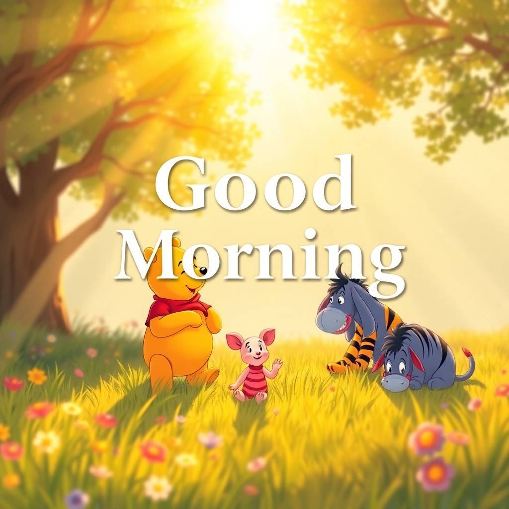 Sweet Winnie the Pooh Good Morning Images 18 winnie the pooh good morning images