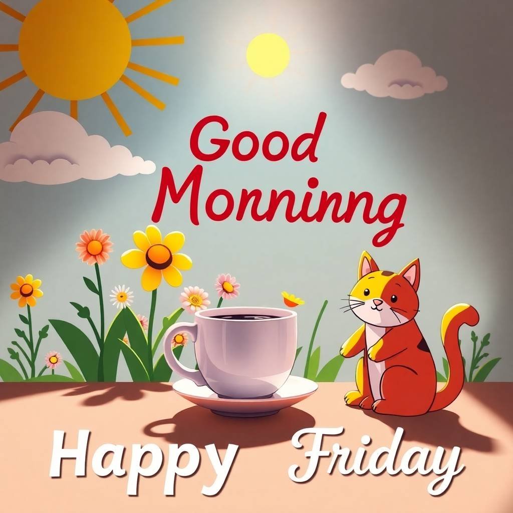Good Morning Happy Friday Images to Share 5 Good Morning happy friday images