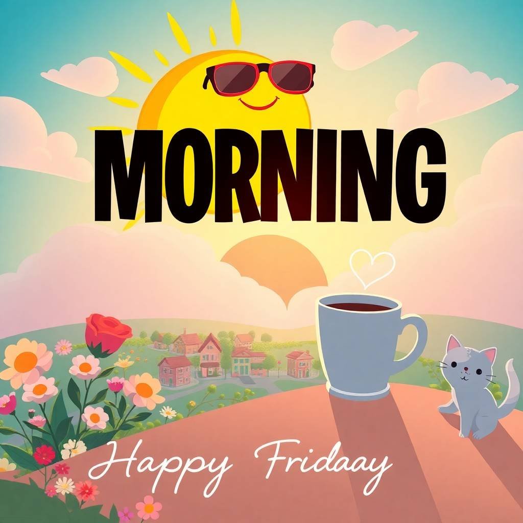 Good Morning Happy Friday Images to Share 10 Good Morning happy friday images