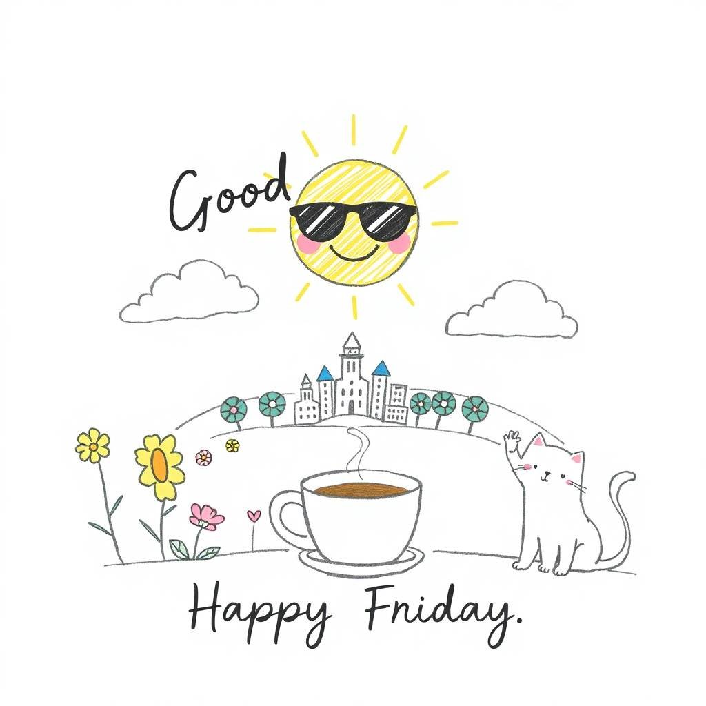 Good Morning Happy Friday Images to Share 11 Good Morning happy friday images