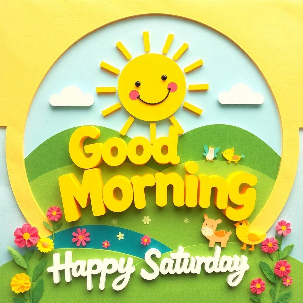 Brighten Up with Good Morning Happy Saturday Images 12 good morning happy saturday images