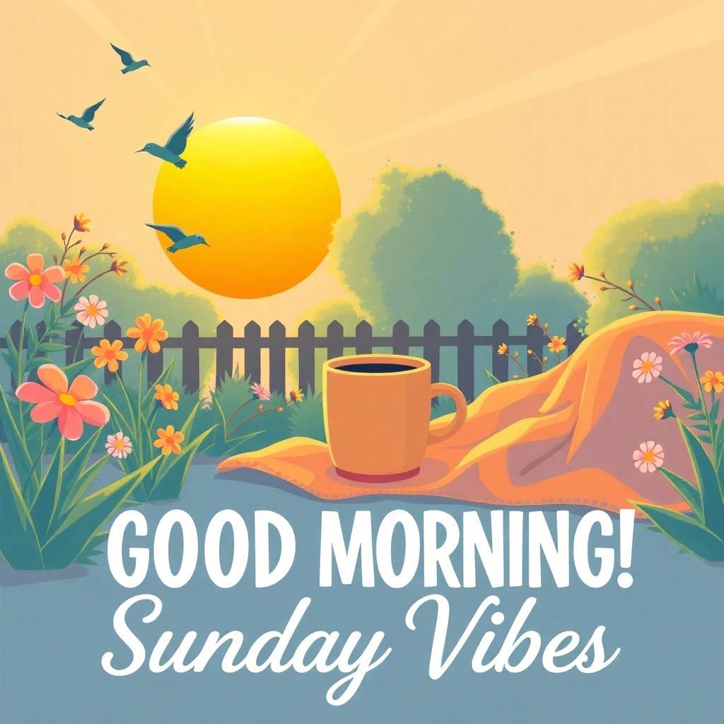 Good Morning Sunday Images to Brighten Your Day 11 good morning sunday images