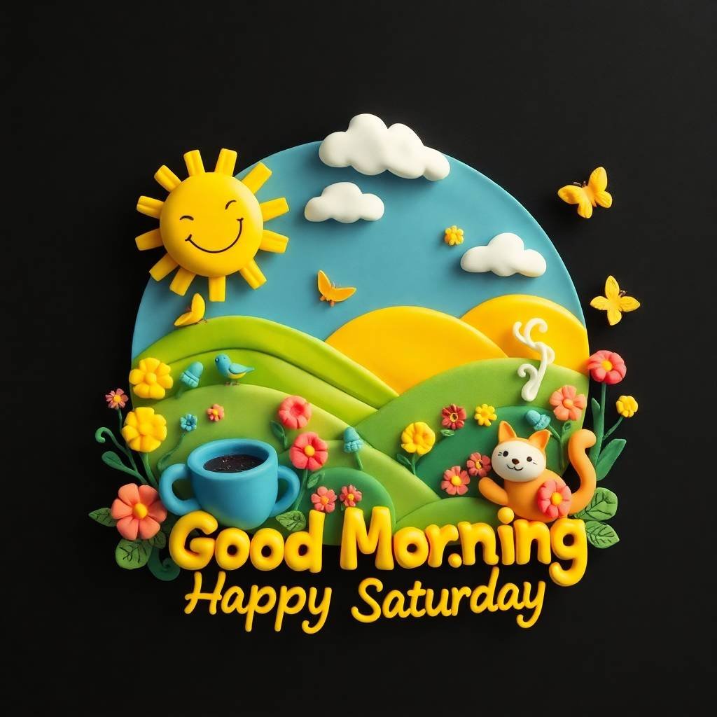 Brighten Up with Good Morning Happy Saturday Images 18 good morning happy saturday images