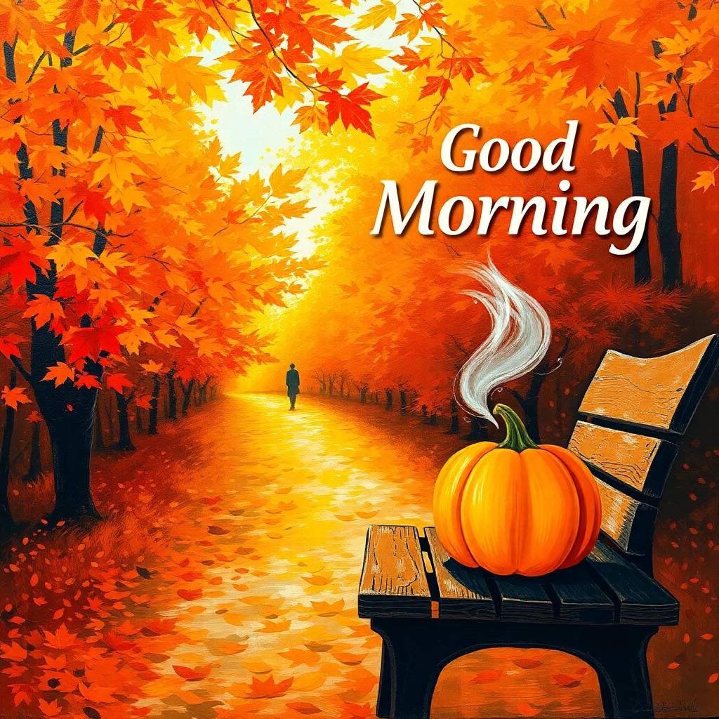 good morning fall images
