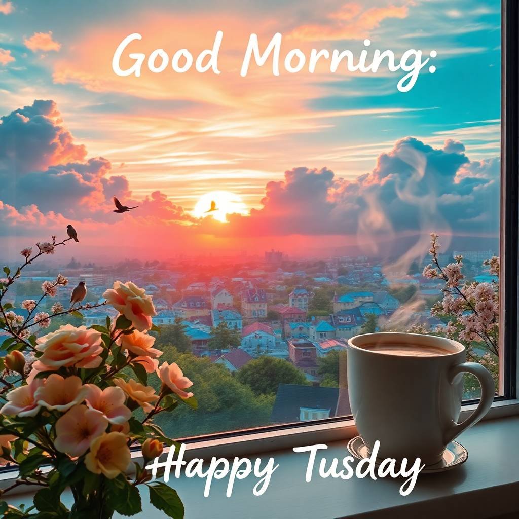 Bright & Positive Good Morning Tuesday Images 16 good morning tuesday images