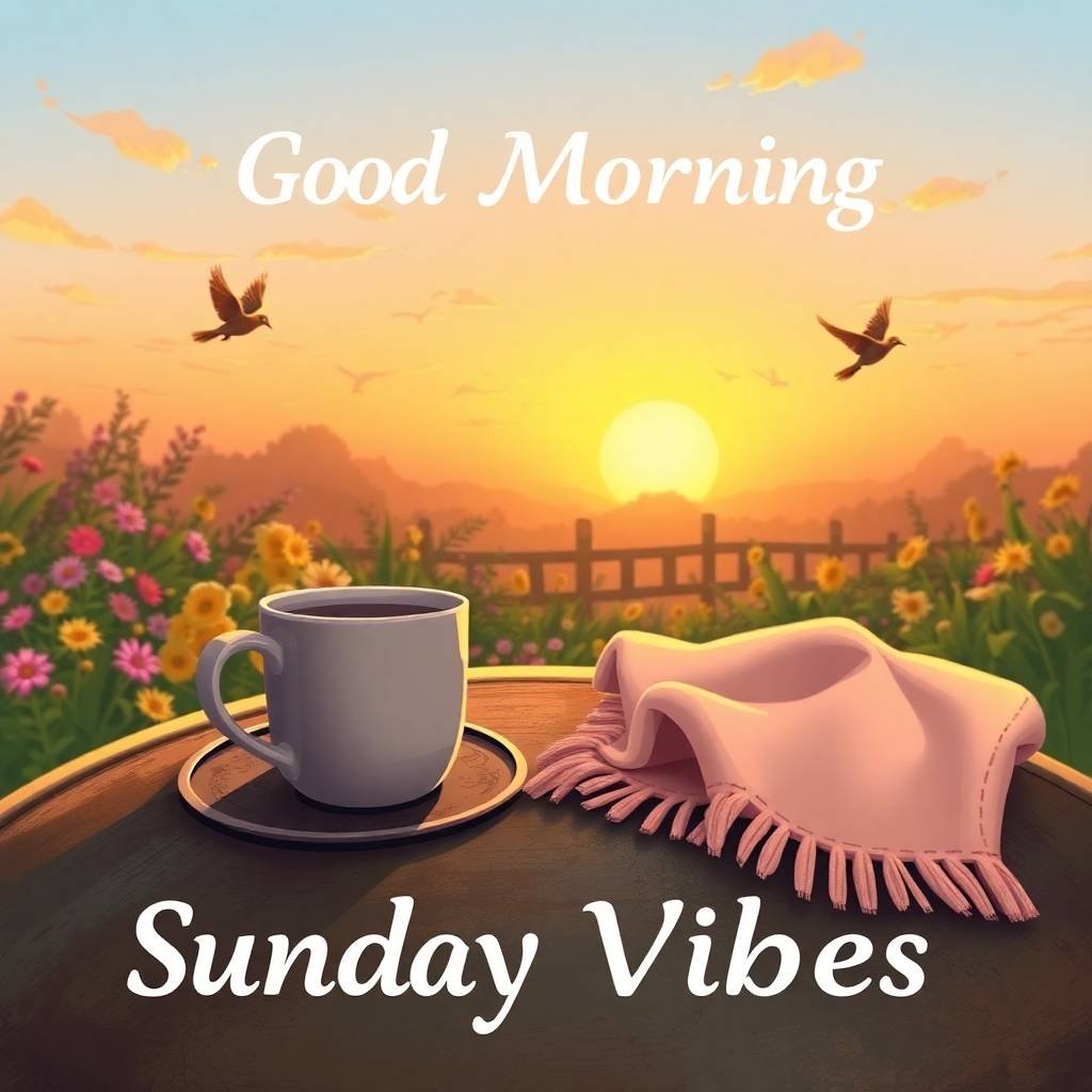 Good Morning Sunday Images to Brighten Your Day 16 good morning sunday images