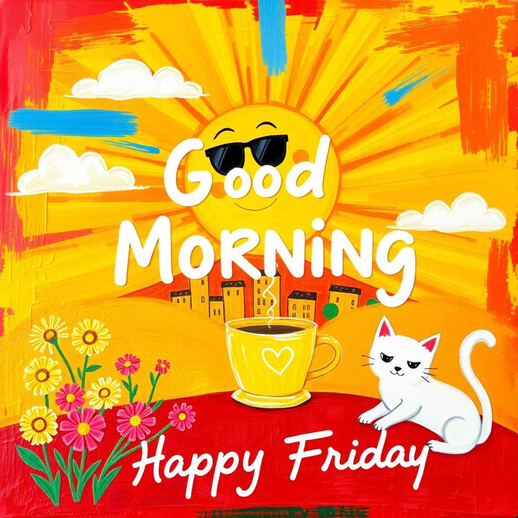 Good Morning Happy Friday Images to Share 21 Good Morning happy friday images