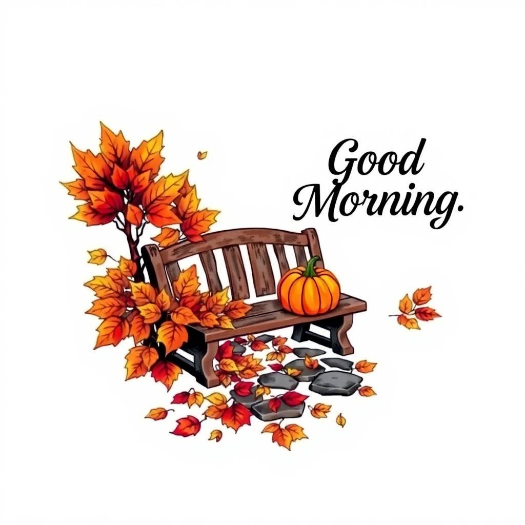 good morning fall images