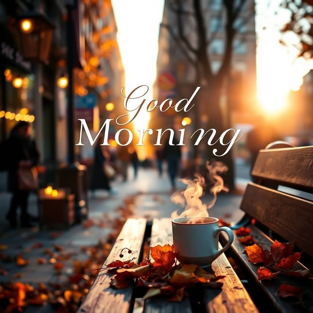 good morning fall images