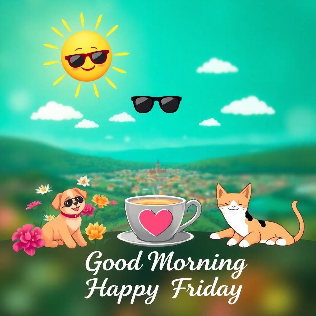 Good Morning Happy Friday Images to Share 8 Good Morning happy friday images