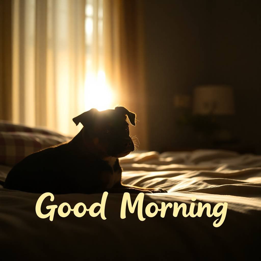 30+ Cute Good Morning Pictures with Dogs 2 good morning pictures with dogs