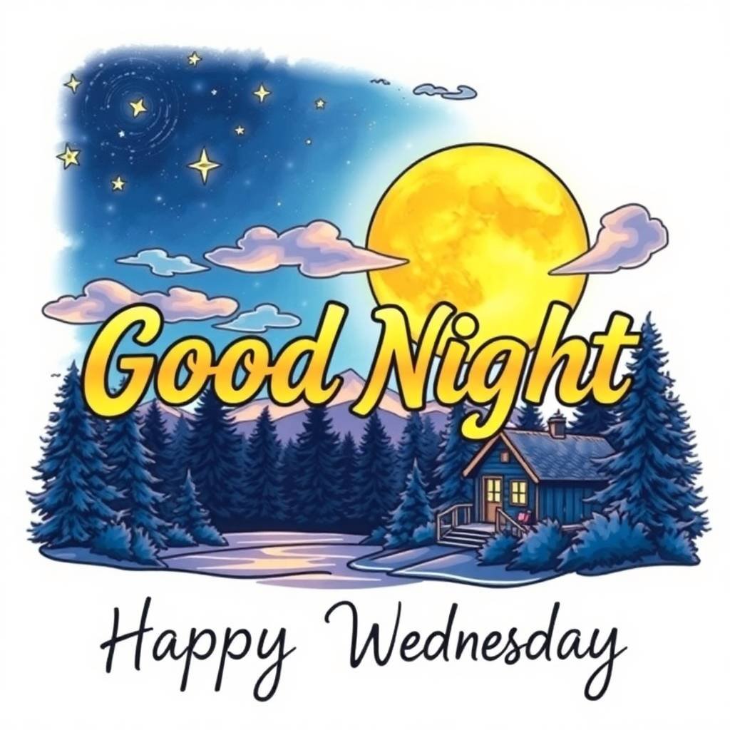 Good Night Wednesday Images to Relax With 5 good night wednesday images