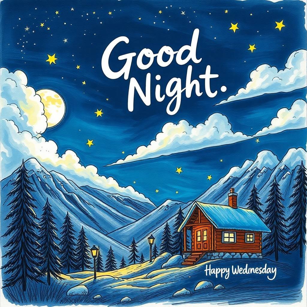 Good Night Wednesday Images to Relax With 10 good night wednesday images