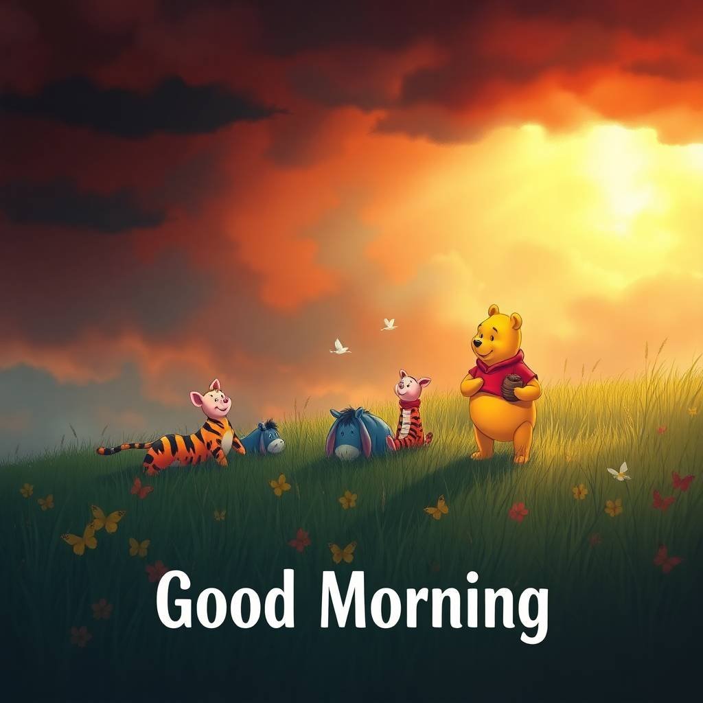 Sweet Winnie the Pooh Good Morning Images 16 winnie the pooh good morning images