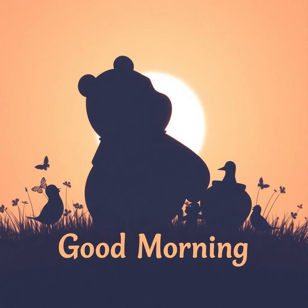 Sweet Winnie the Pooh Good Morning Images 2 winnie the pooh good morning images