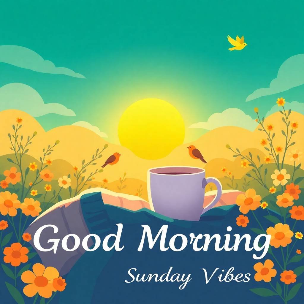 Good Morning Sunday Images to Brighten Your Day 12 good morning sunday images