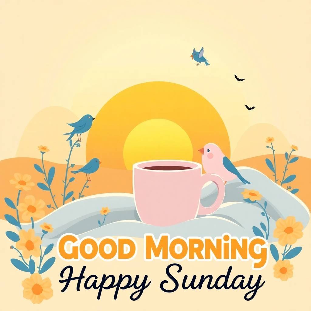 Good Morning Sunday Images to Brighten Your Day 6 good morning sunday images